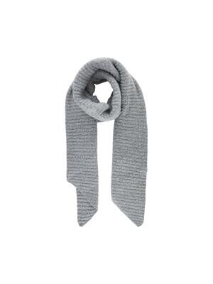 PCPYRON STRUCTURED LONG SCARF NOOS BC LT GREY M