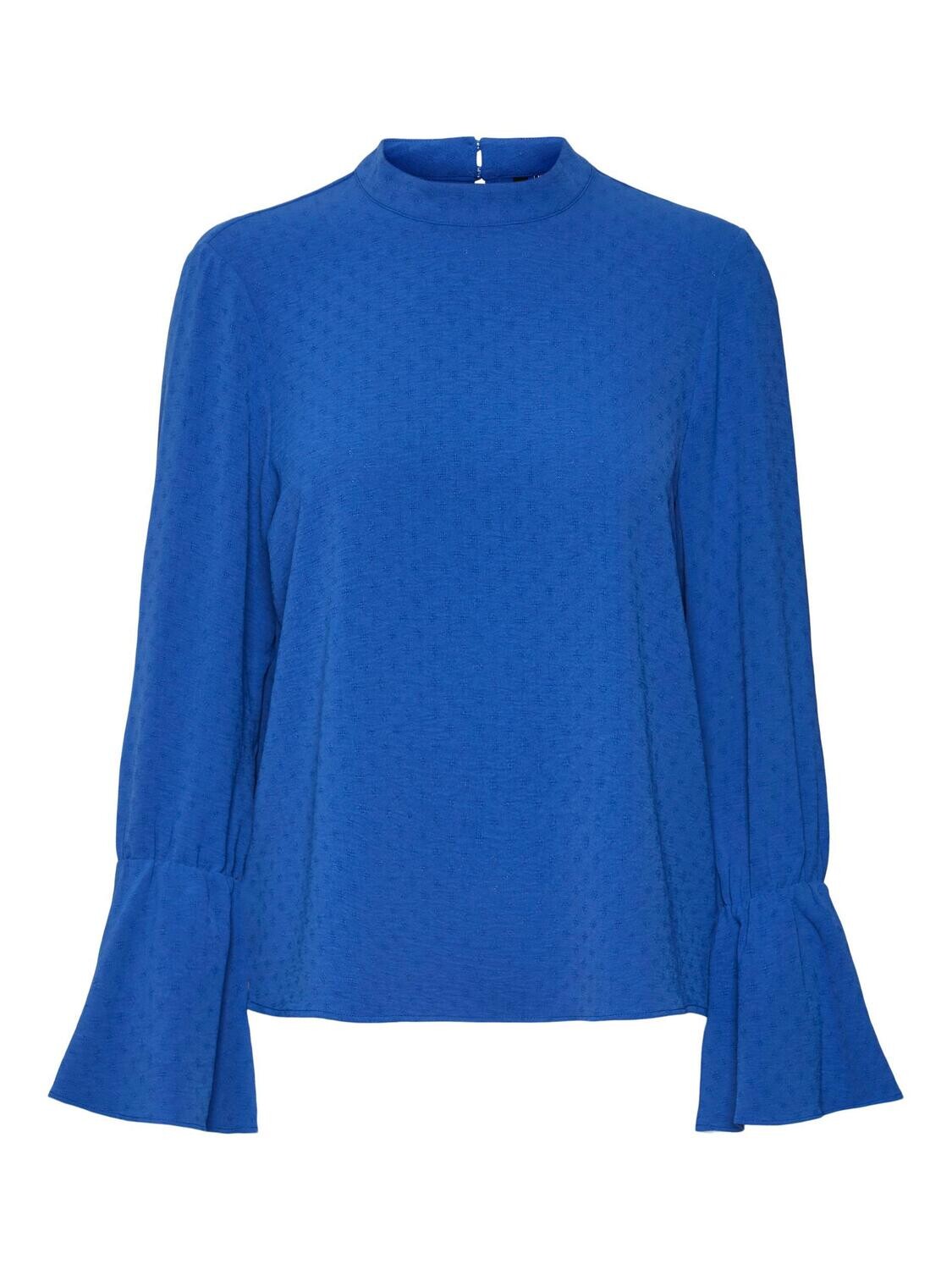 VMTEEN LS TOP WVN Beaucoup Blue