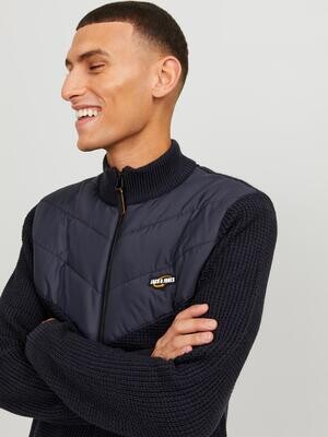 JCOBLACK KNIT HYBRID CARDIGAN BF Navy Blazer