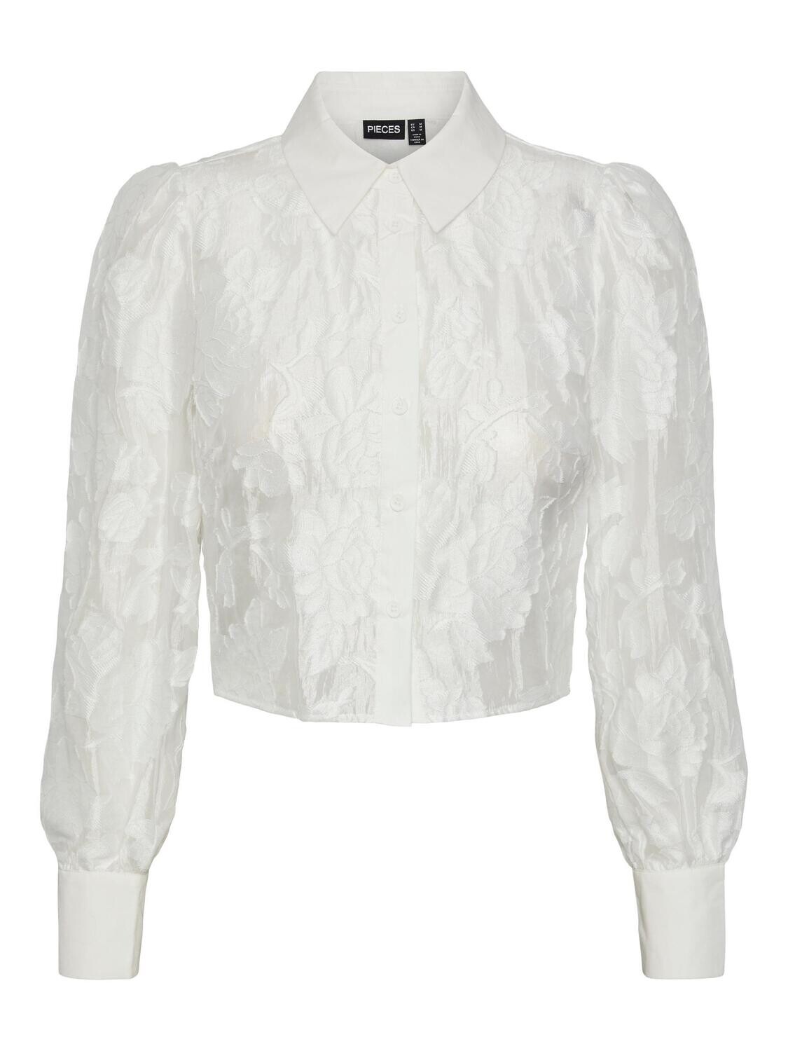 PCFREJA LS SHIRT Cloud Dancer
