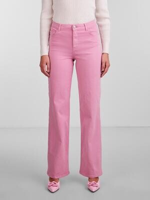 PCPEGGY HW WIDE PANT COLOUR NOOS BC Begonia Pink