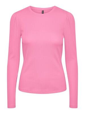 PCRUKA LS PUFF TOP NOOS Begonia Pink