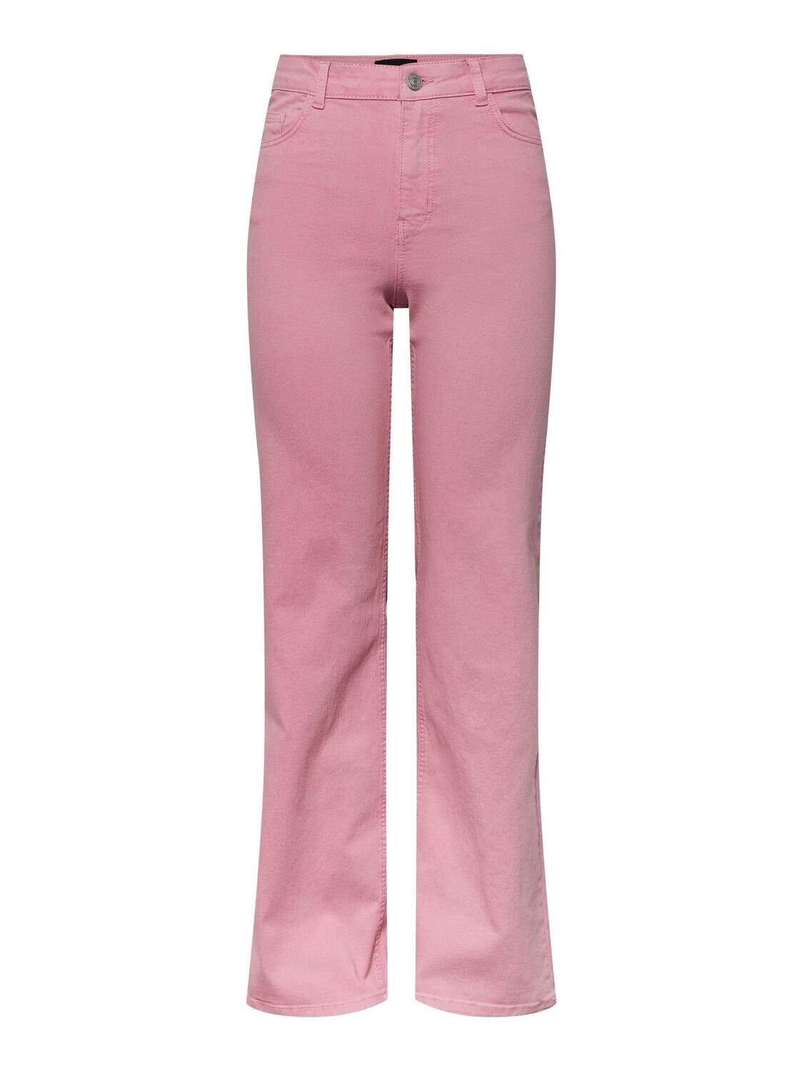 PCPEGGY HW WIDE PANT COLOUR NOOS BC Begonia Pink