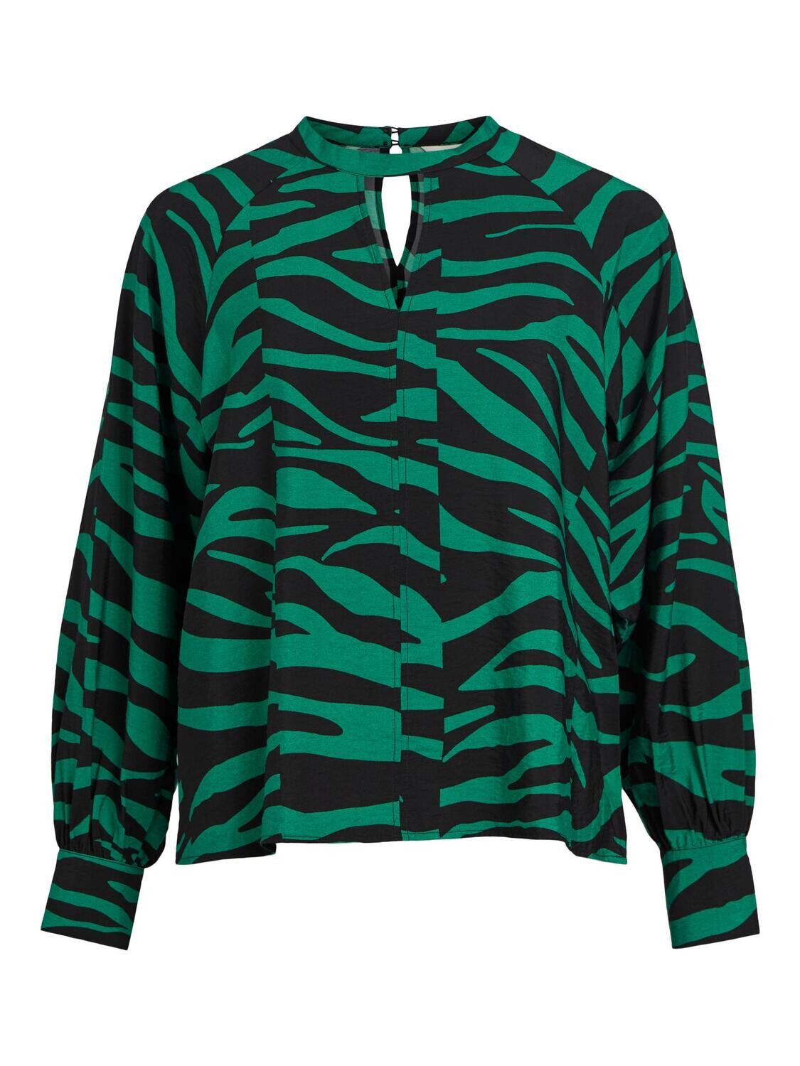 OBJCIRA L/S TOP 129 Lush Meadow-Black animal