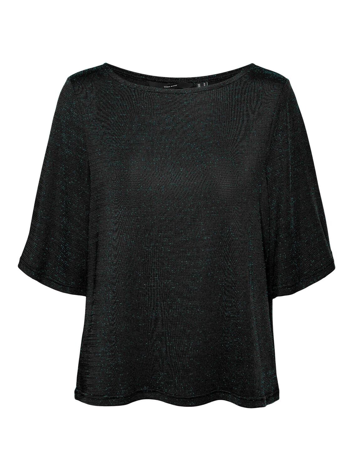 VMKANVA 2/4 TOP JRS Black-PARASAILING LUREX