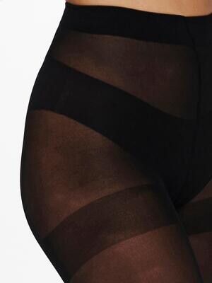 ONLASTA 40 DEN TIGHTS 2-PACK ACC NOOS Black
