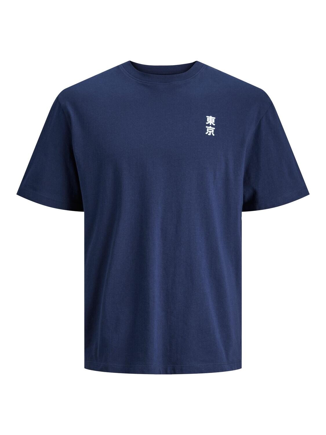 JCOTOKYO TEE SS CREW NECK Navy Blazer