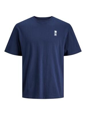 JCOTOKYO TEE SS CREW NECK Navy Blazer