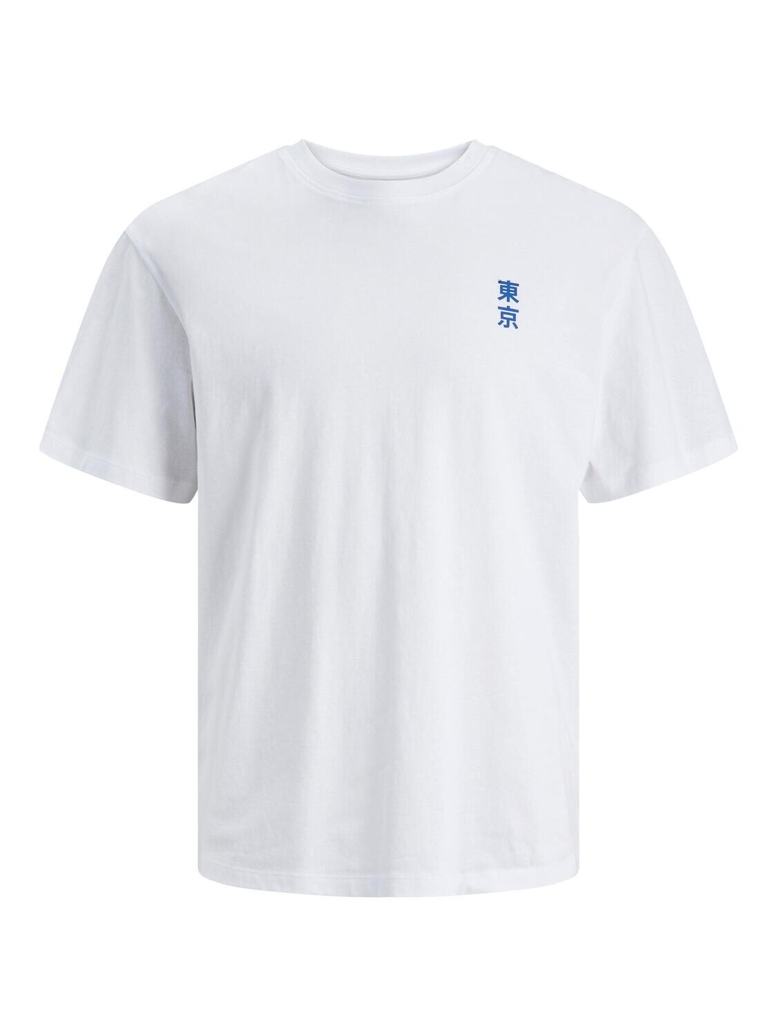 JCOTOKYO TEE SS CREW NECK White
