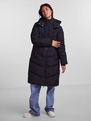 PCJAMILLA LONG PUFFER JACKET NOOS BC Black