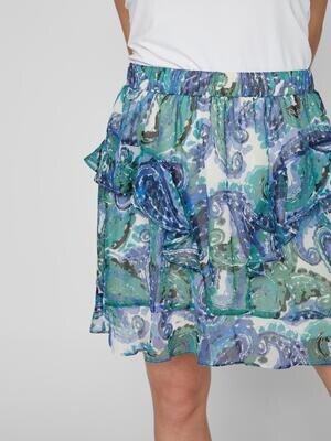 VIFALIA FINE HW SKIRT/SU Lapis Blue-Fine