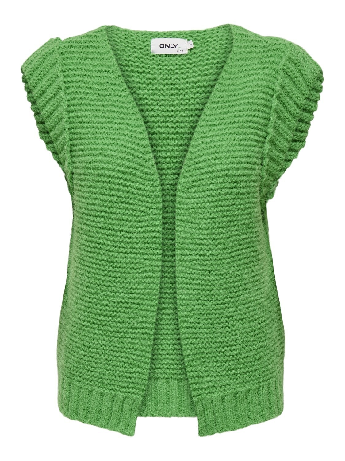 ONLALA LIFE SL OPEN VEST EX KNT Island Green