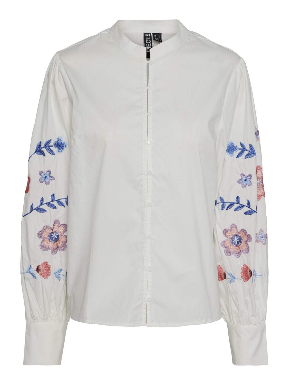 PC NANNA LS SHIRT D2D Cloud Cream-EMBROIDERY