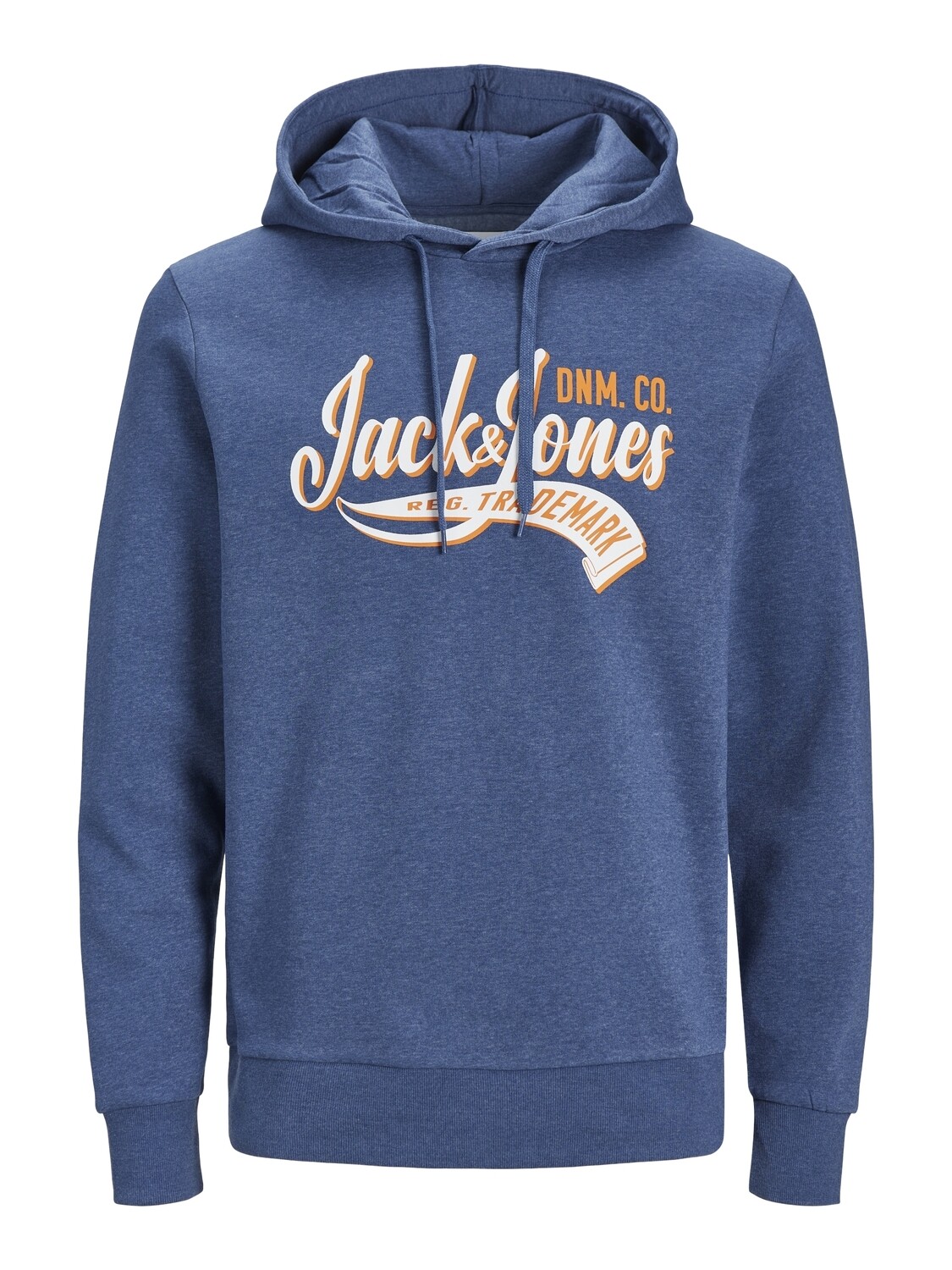 JJELOGO SWEAT HOOD 2 COL 23/24 NOOS Ensign Blue-Melange