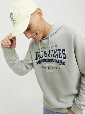 JJELOGO SWEAT HOOD 2 COL 23/24 NOOS Desert Sage