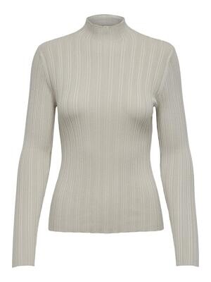 ONLMEDDI LS RIB HIGHNECK CC KNT Pumice Stone