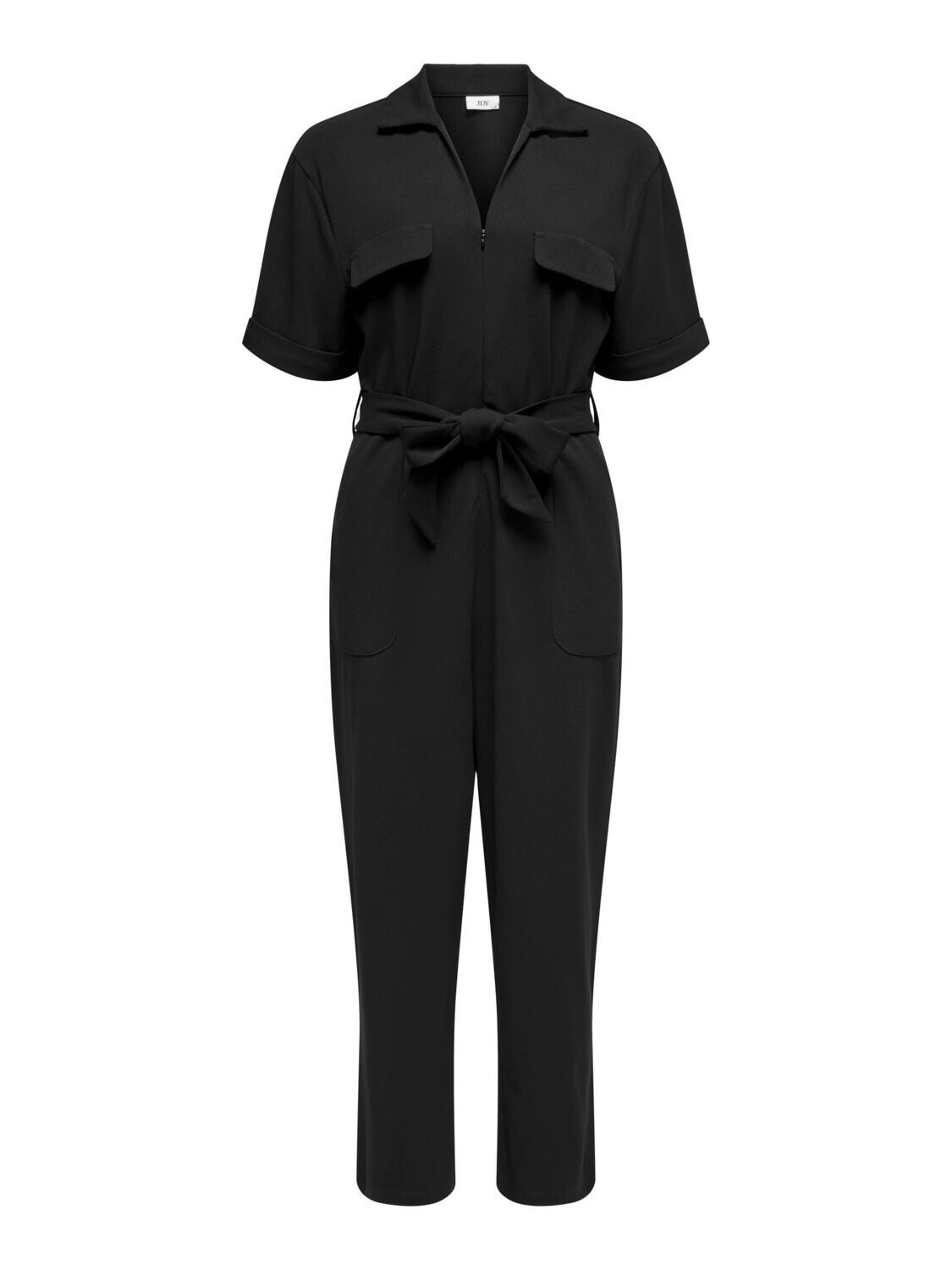 JDYGEGGO LIFE S/S POCKET JUMPSUIT JRS Black