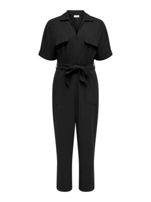 JDYGEGGO LIFE S/S POCKET JUMPSUIT JRS Black