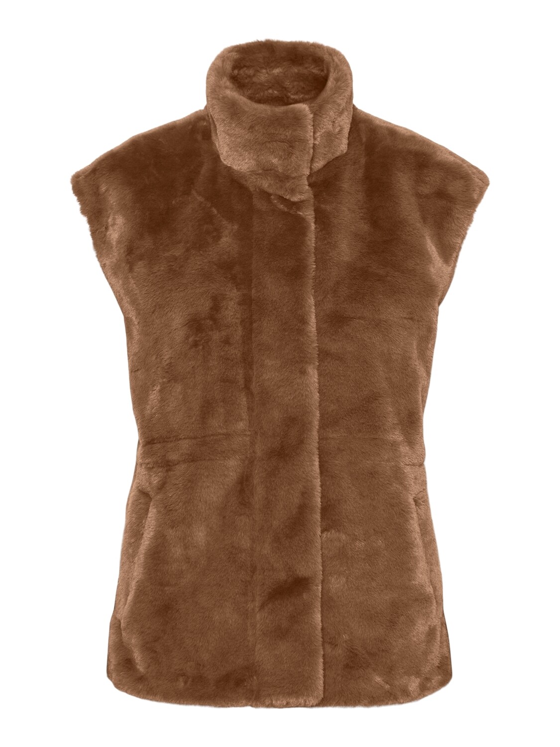 VMSONJAPOPPY FAUX FUR WAISTCOAT BOOS Rubber