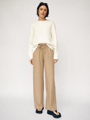 OBJREYNARD SQUARE SLEEVE O-NECK NOOS Cloud Dancer
