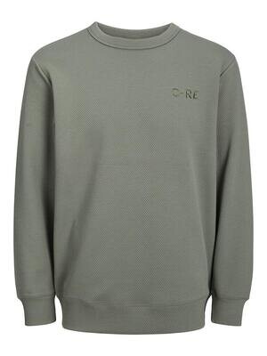 JCOMESH SWEAT CREW NECK Agave Green