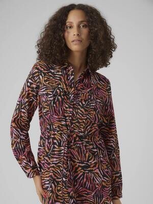 VMGALA L/S 7/8 SHIRT DRESS WVN BTQ Pastel Lavender-GALA