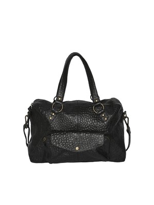 PCLIV LEATHER DAILY BAG FC Black/BLACK BUBBLE