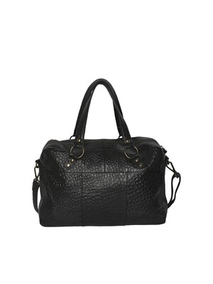 PCLIV LEATHER DAILY BAG FC Black/BLACK BUBBLE