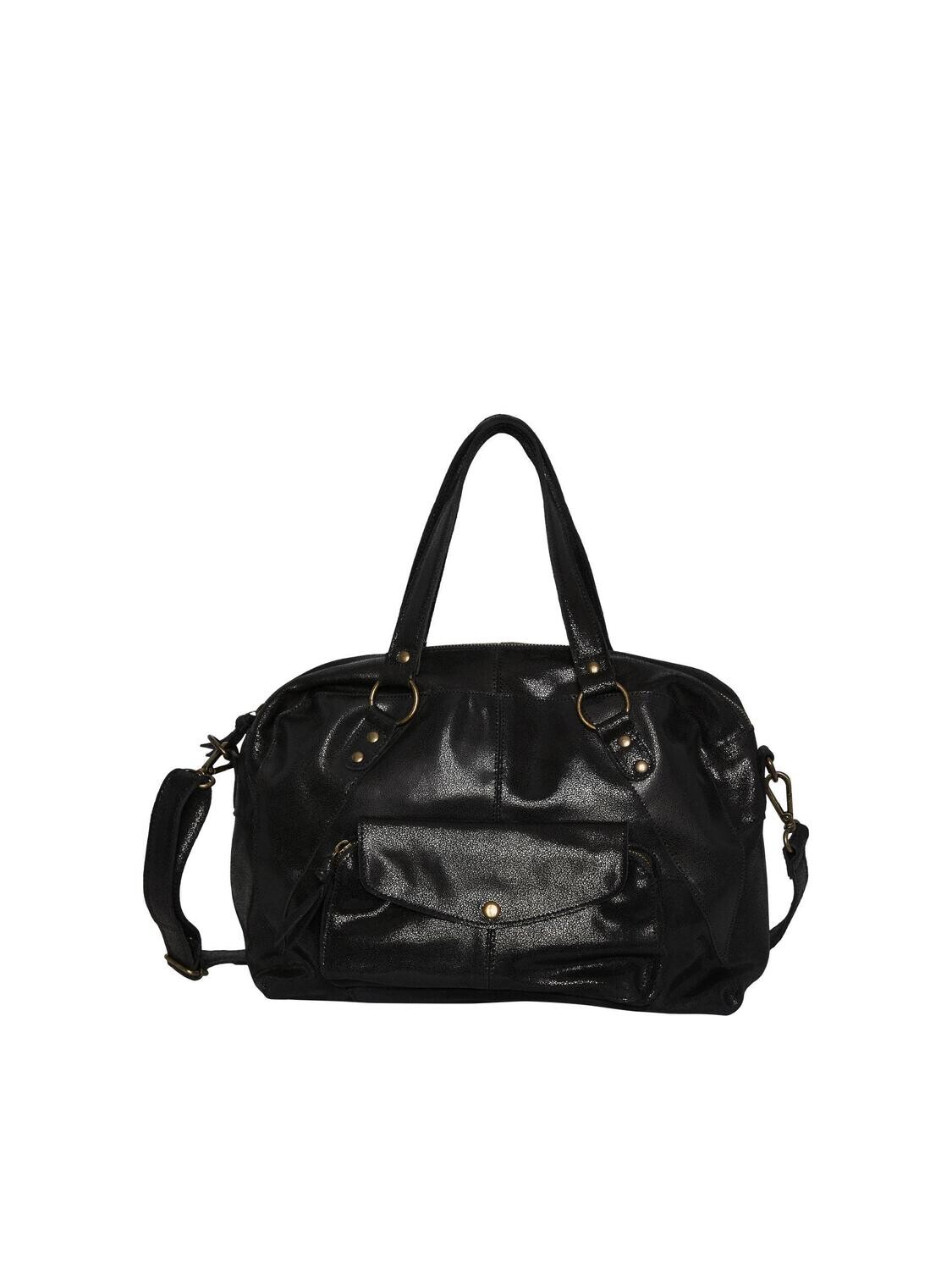 PCLIV LEATHER DAILY BAG FC Black/BLACK SNOW