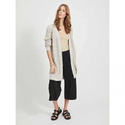 OBJNOVA STELLA L/S KNIT CARDIGAN NOOS Humus
