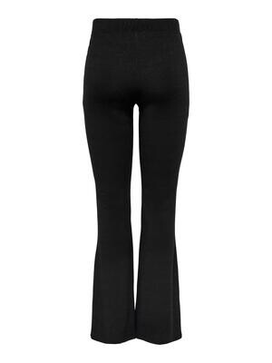 ONLROMA FLARED SHINE PANT JRS Black/Black glitter