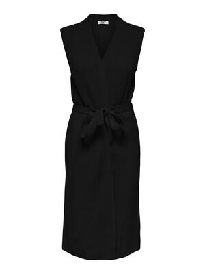JDYJUSTY GURLI S/L OPEN BELT VEST KNT Black