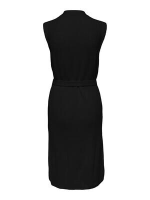 JDYJUSTY GURLI S/L OPEN BELT VEST KNT Black
