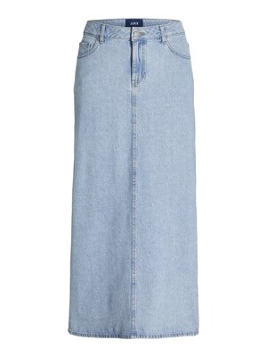 JXAURA LONG MW DENIM SKIRT DNM Light Blue Denim