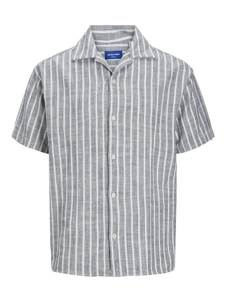 JORCABANA STRIPE SHIRT SS SN Sky Captain