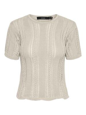 VMNORA SS O-NECK TOP POP Birch