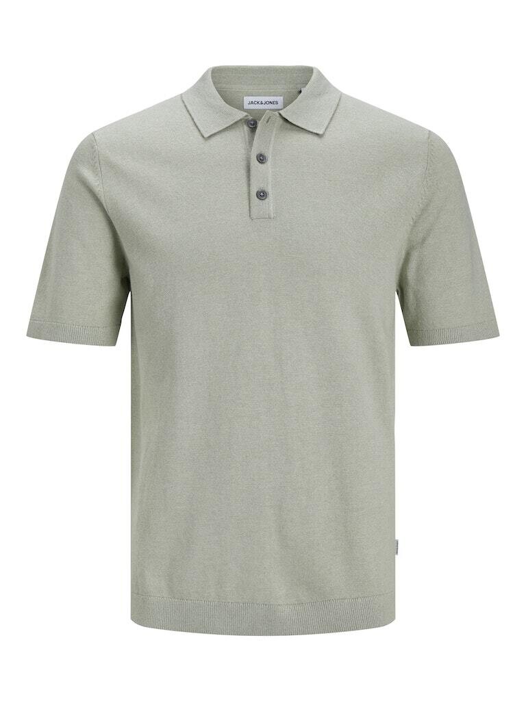 JJEEMIL KNIT POLO S/S SN Desert Sage