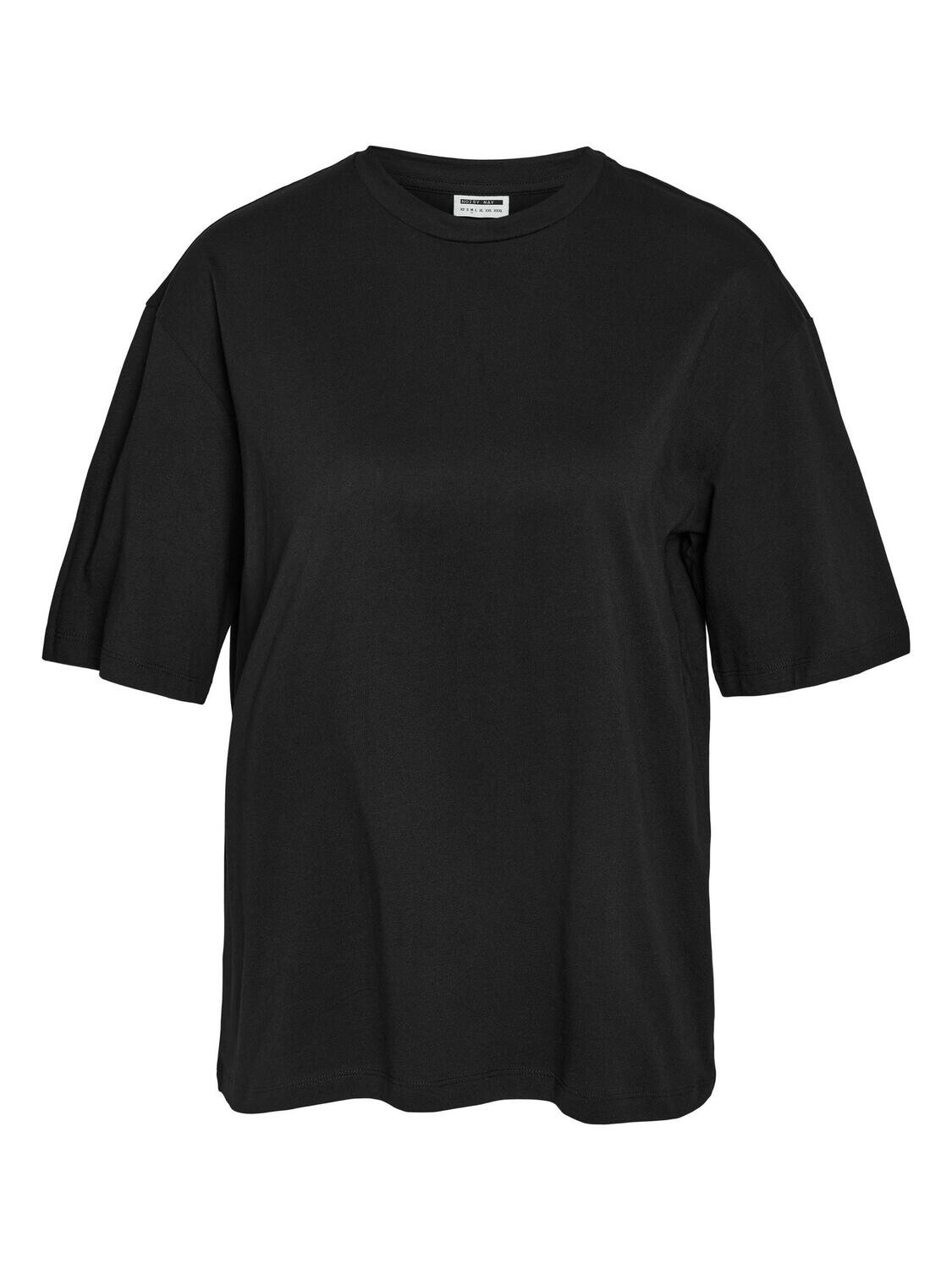 NMMILLIE S/S T-SHIRT JRS FWD Black-HEART