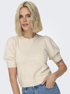 ONLRICA LIFE 2/4 PULLOVER KNT NOOS Birch-W. Melange