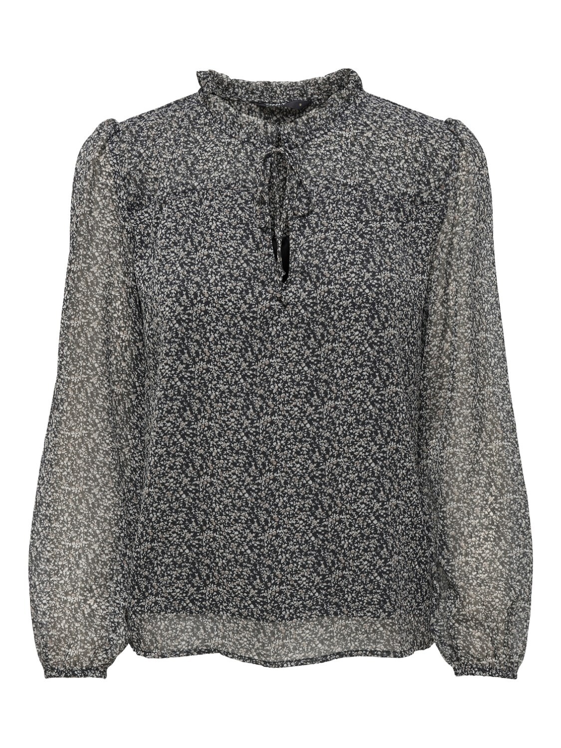 ONLDITSY L/S BLOUSE WVN NOOS Black/CERA DITSY
