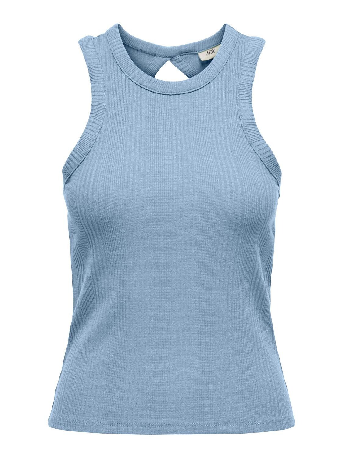 JDYDREAMER S/L TANK TOP JRS Cashmere Blue