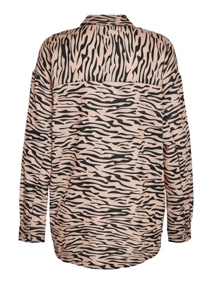 NMRIPPLE L/S OVERSIZED SHIRT WVN NOOS Nomad/BLACK