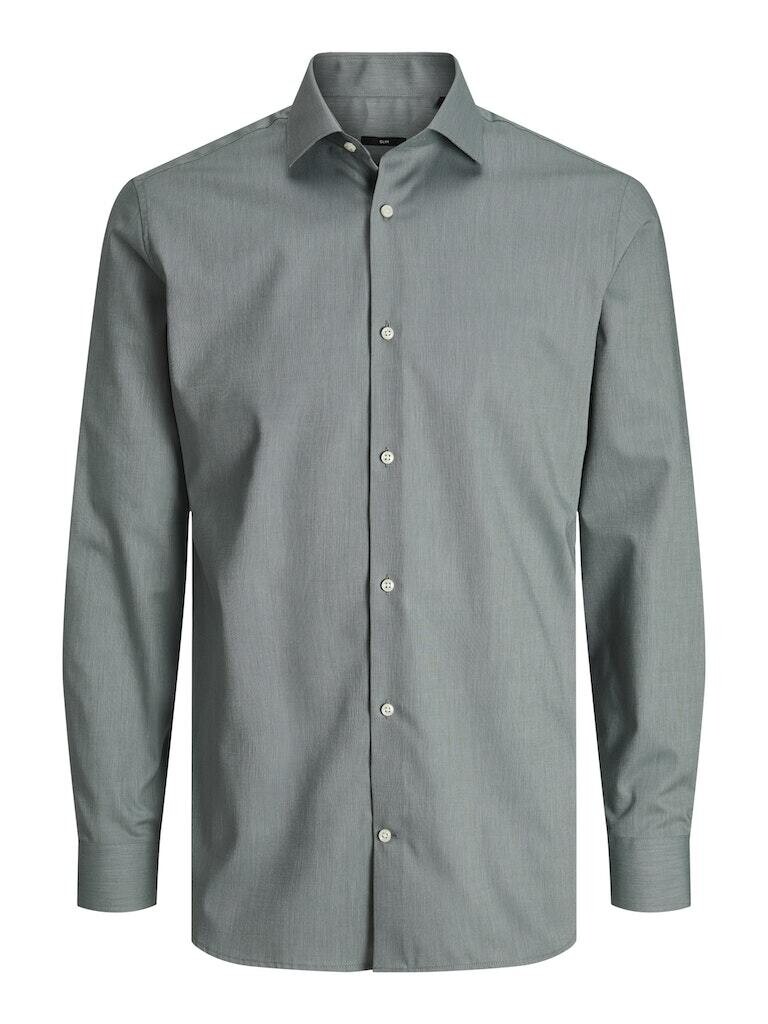 JPRBLAPARKER SHIRT L/S NOOS Balsam Green/SLIM FI