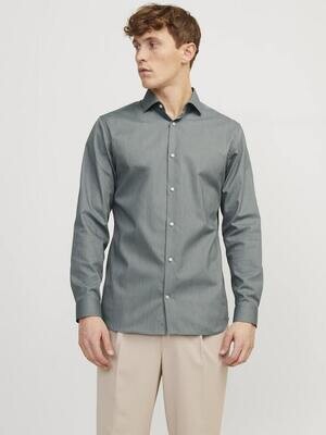 JPRBLAPARKER SHIRT L/S NOOS Balsam Green/SLIM FI