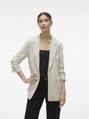 VMFRIDA 3/4 REGULAR BLAZER NOOS Oatmeal/MELANGE