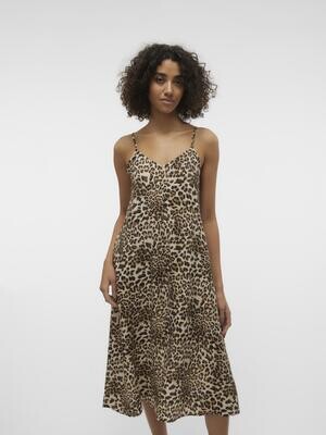 VMJOSIE CALF SINGLET DRESS WVN GA Sandshell/Betty leo