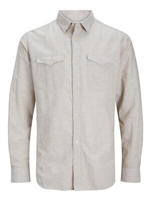 JCOSHERIDAN LINEN BLEND SHIRT LS Crockery