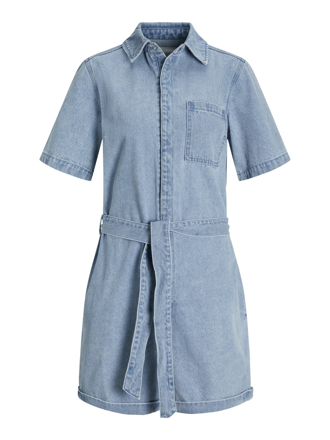 JXISLA DENIM PLAYSUIT DNM Light Blue Denim
