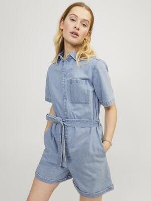 JXISLA DENIM PLAYSUIT DNM Light Blue Denim