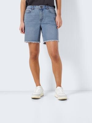 NMSMILEY NW FRILL SHORTS VI304LB NOOS Light Blue Denim